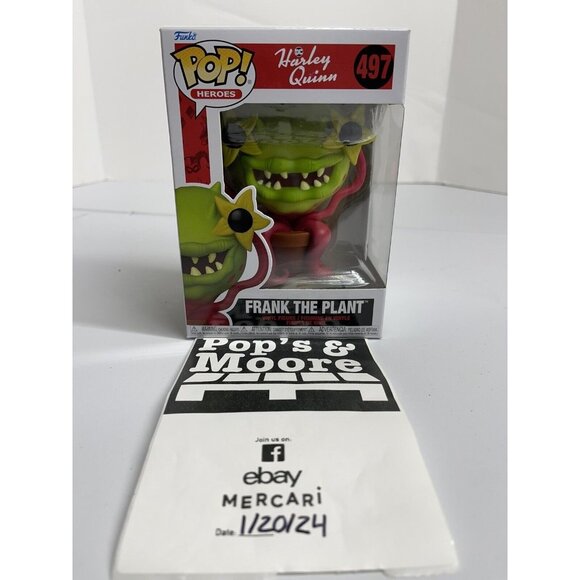 Funko Pop! Dc Harley Quinn: Frank The Plant 497 Vinyl Figure Brand New - Picture 2 of 6